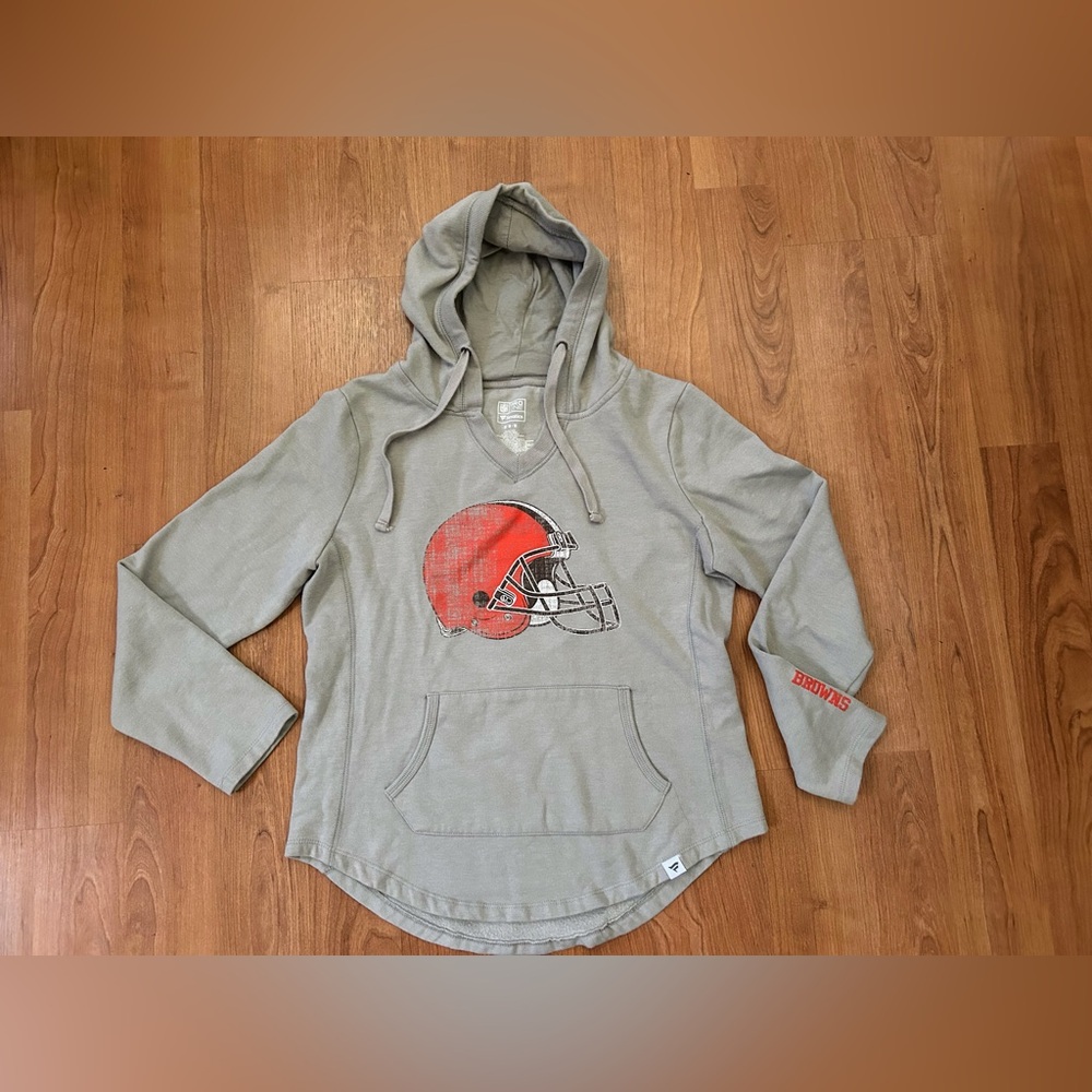 Cleveland Browns women’s fanatics pullover hoodie Size Medium